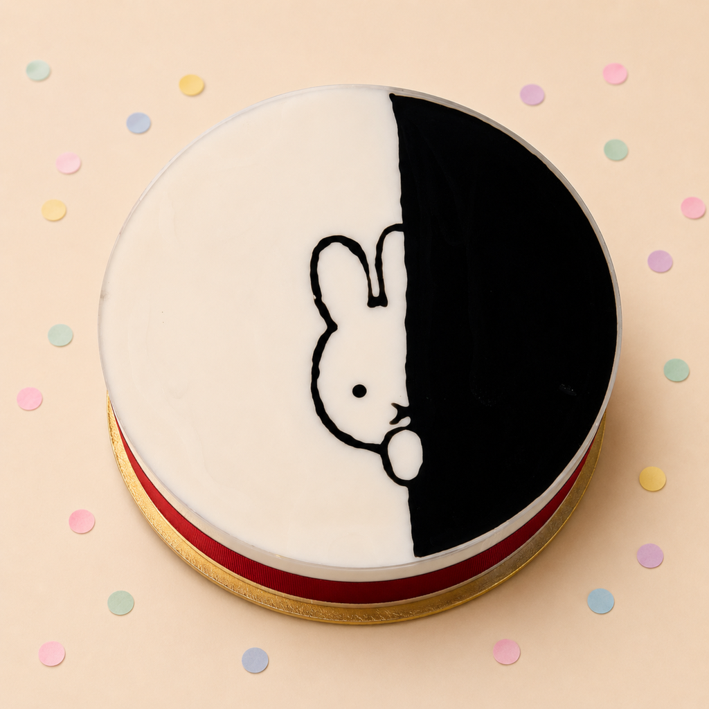 Peek-A-Boo Miffy Cheesecake