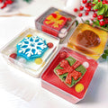 4 pieces of assorted jelly cupcakes for Christmas Gifting