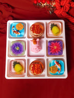 JoyousJellyArt Chinese New Year Collection Auspicious Platter Wealth Abundance 