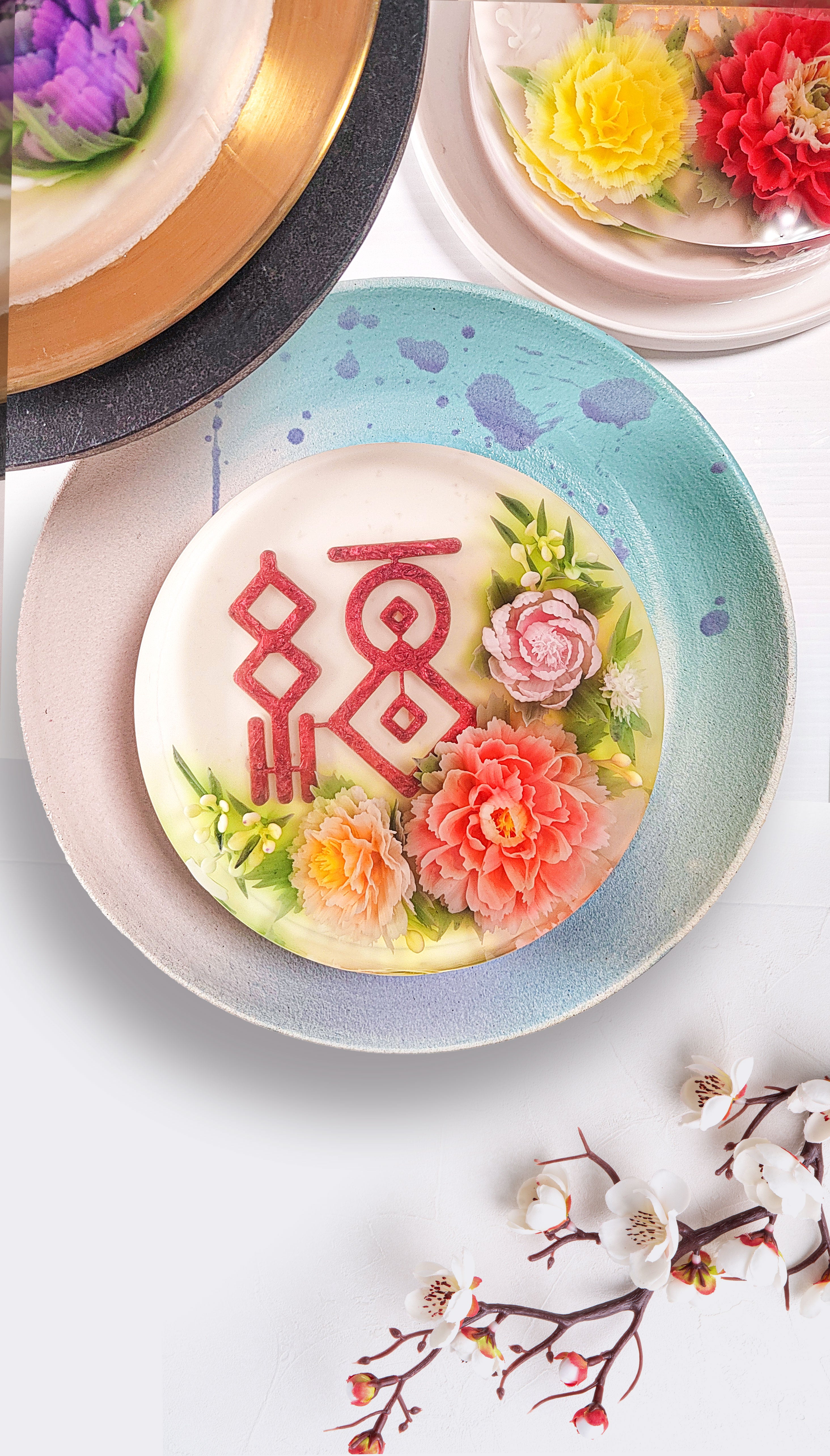 JoyousJellyArt Chinese New Year Collection Bountiful Blessings