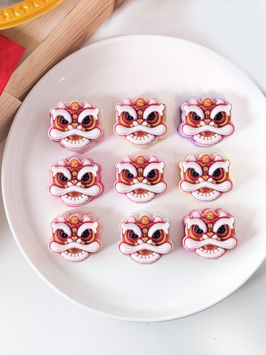 JoyousJellyArt Chinese New Year Collection Fortune Lion Box