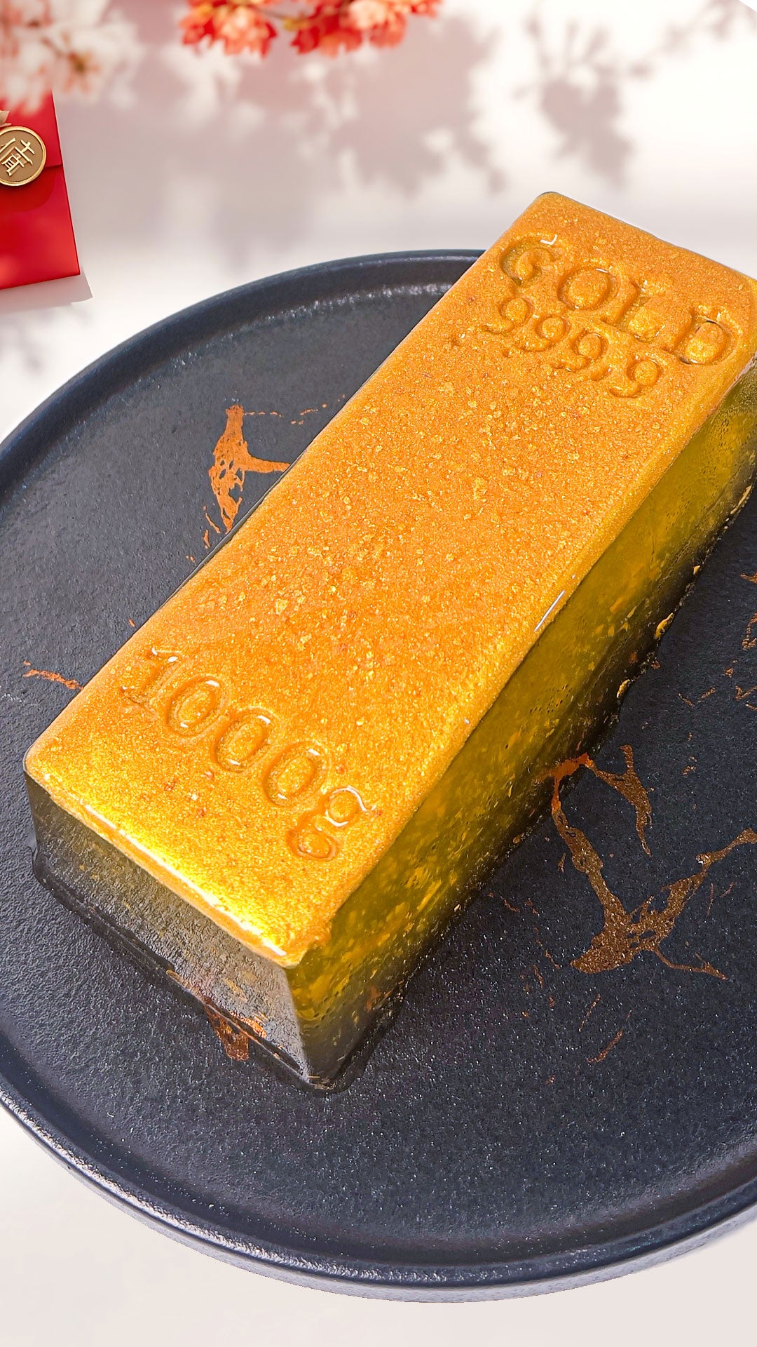 JoyousJellyArt Chinese New Year Collection Gold Bar Bullion