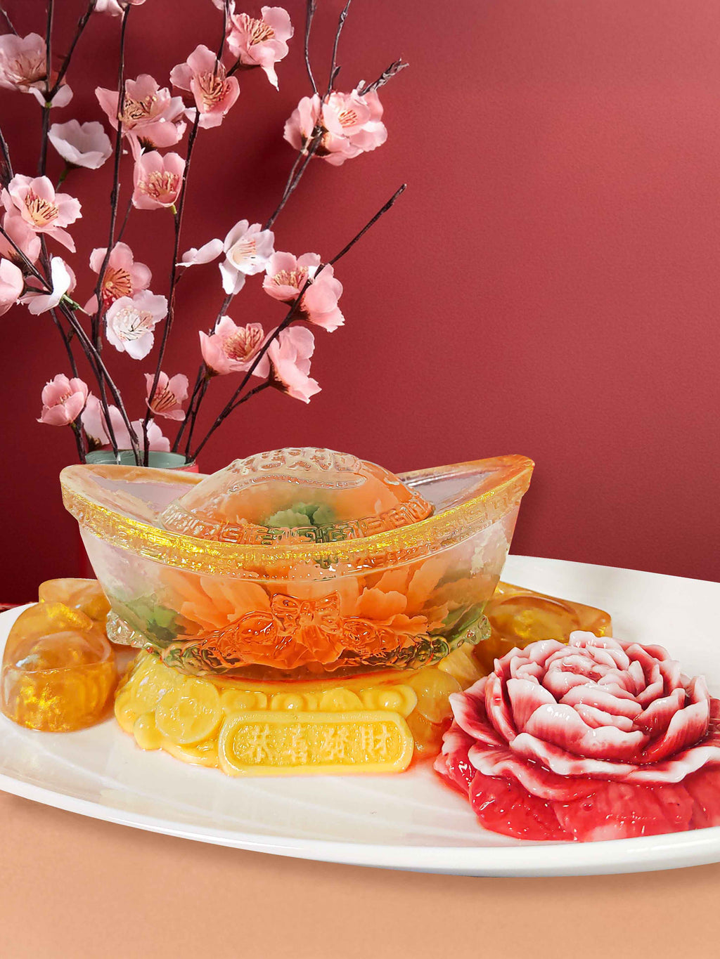 Joyous JellyArt Chinese New Year Collection Fortune Ingot 