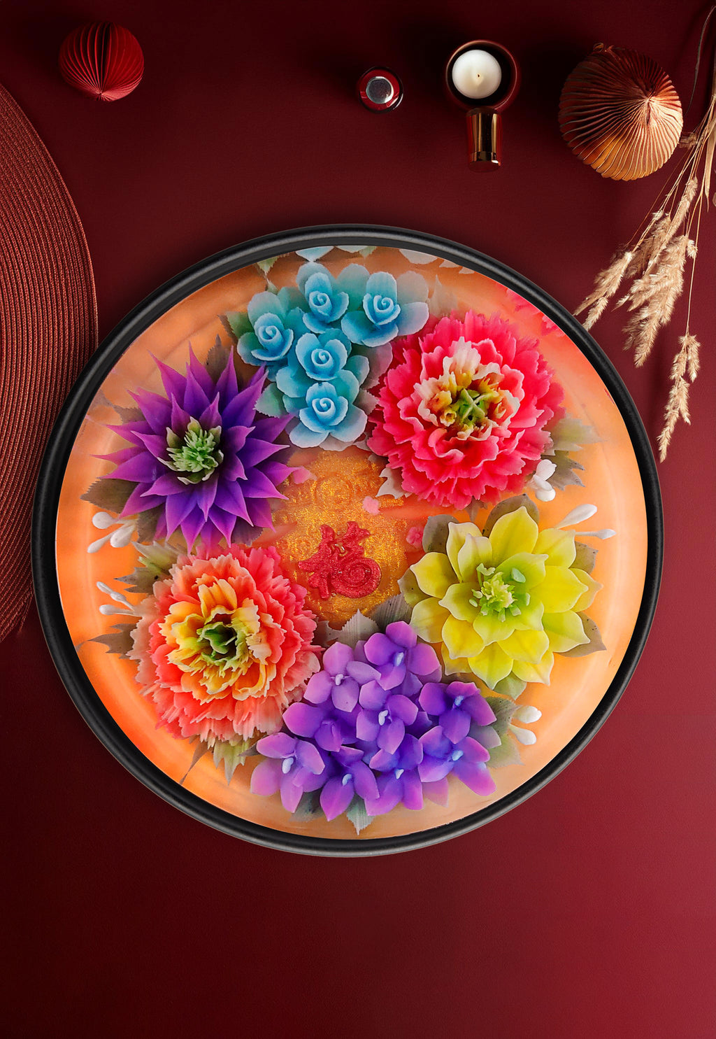 JoyousJellyArt Chinese New Year Collection Joyful Blooms