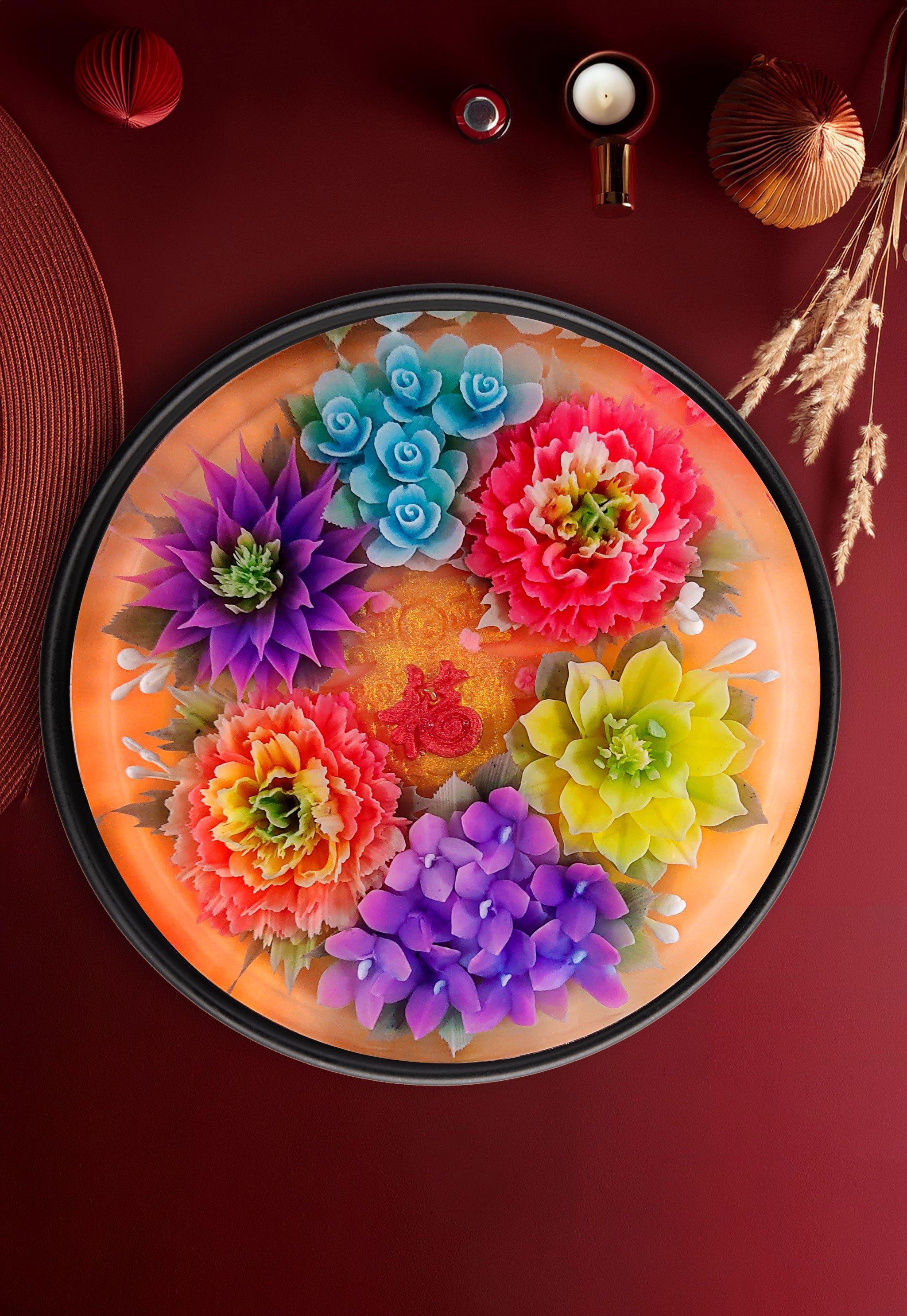 JoyousJellyArt Chinese New Year Collection Joyful Blooms