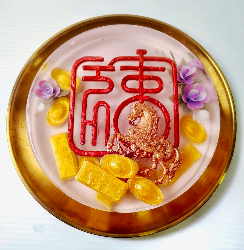 JoyousJellyArt Chinese New Year Collection Lucky Stallion