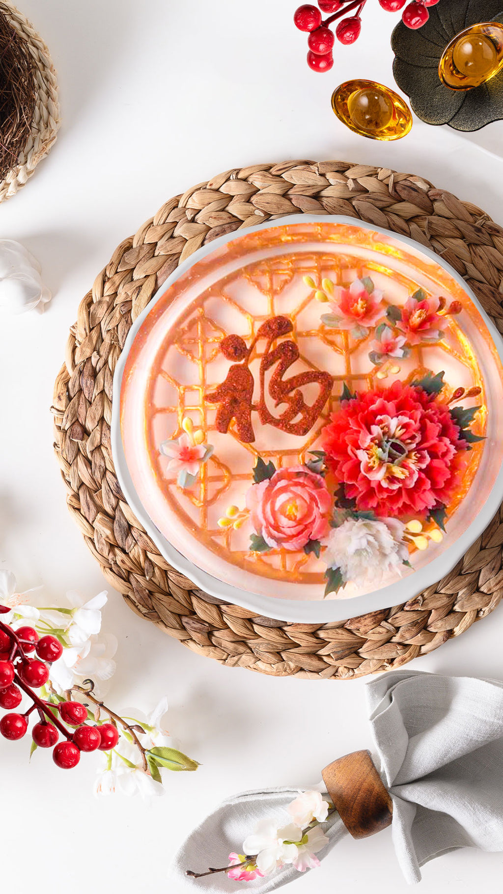 JoyousJellyArt Chinese New Year Collection Spring Blossom