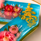 Longevity Koi Pond Number Jelly Cake